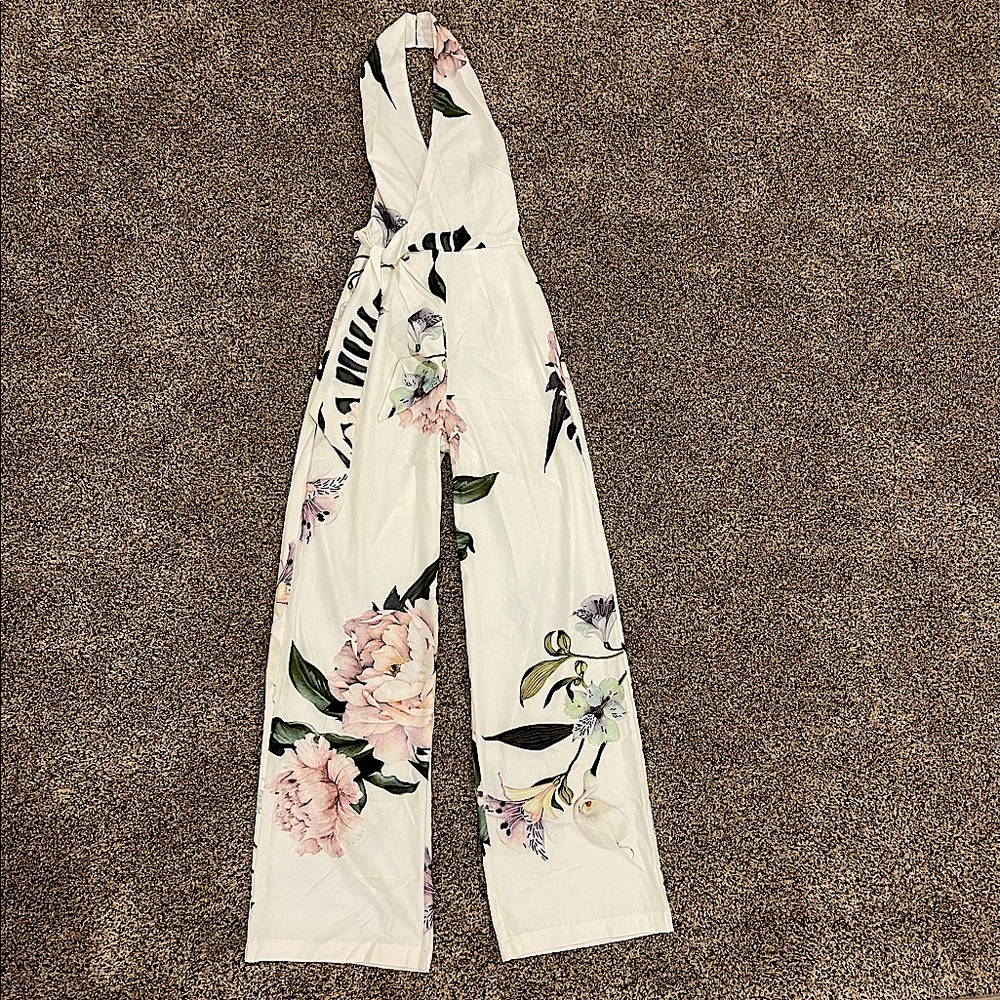 Fashion Nova Floral Jumpsuit